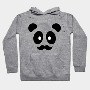 Panda Mustache Bambu Brand Movember Hoodie